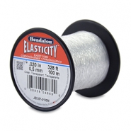Hilo para enfilar el&aacute;stico Beadalon 0.5mm 100 metro Transparente