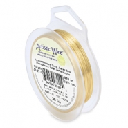 Alambre Artístico Calibre 30 Latón resistente al deslustre