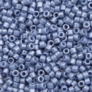 Abalorios Miyuki Delica's 11/0 Opaque luster blueberry blue DB-267