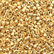 Abalorios Miyuki Delica's 11/0 24kt gold plated DB-31