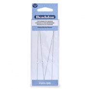 Aguja de ojo plegable Beadalon 12.7cm medio Plateado