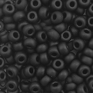 Miyuki Rocalla 6/0 Matte black 6-401f