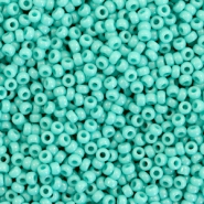 Miyuki Rocalla 11/0 Opaque turquoise green 11-412