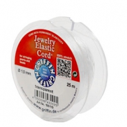 Hilo de nailon elástico Griffin stretch (200%) Ø1mm Transparente