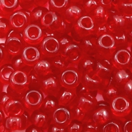Miyuki Rocalla 6/0 Transparent ruby red 6-141