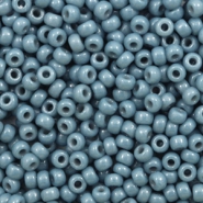 Miyuki Rocalla 8/0 Duracoat opaque bayberry blue 8-4482