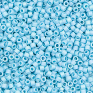 Abalorios Miyuki delica's 11/0 Opaque turquoise blue DB-725