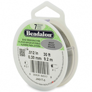 Hilo para enfilar Beadalon 7 hilos 0.30mm Acero inoxidable brillante