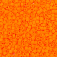 Abalorios Miyuki Delica's 11/0 Opaque matte mandarin orange DB-1583