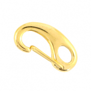 Fornituras Acero inox mosquet&oacute;n 23mm Dorado