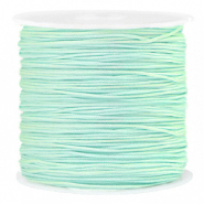 Hilo macramé 0.8mm Verde turqueza delicado