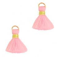 Borlas 1.5cm Dorado-rosa