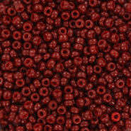 Rocalla Miyuki 11/0 Duracoat opaque maroon red 11-4470