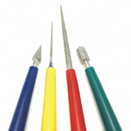 Beadsmith juego de lijas Multicolor-plateado