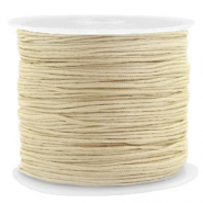 Hilo macramé 0.8mm Beige dorado
