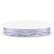 Hilo macramé trenzado 1mm Púrpura lila metálico