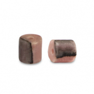 Piedras naturales M&aacute;rmol disco 2x2mm Rosa-marr&oacute;n