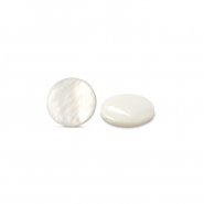 Abalorios conchas 6mm Blanco (color natural)