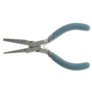 Beadsmith Alicate para crear anillos cuadrados con muelle Turquesa-plateado