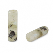 Piedras naturales Labradorita tubo Gris verdoso