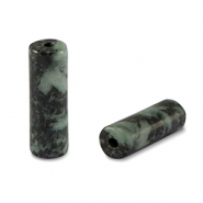 Piedras naturales roca ígnea tubo Verde-negro