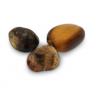 Piedras naturales Ojo de tigre Marrón dorado
