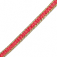 Cinta Rosa frambuesa-dorado