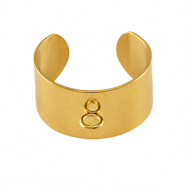 Fornituras Acero Inox anillos con anilla Dorado