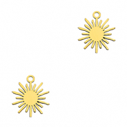 Colgantes Acero Inox sol Dorado