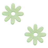 Colgantes Polaris Lucido flor Verde p&aacute;lido