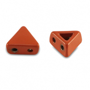 Abalorios Tile tri&aacute;ngulo Rojo coral