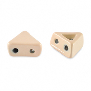 Abalorios Tile tri&aacute;ngulo Beige albaricoque