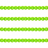 Jasseron eslab&oacute;n 3mm Verde ne&oacute;m