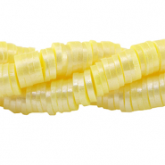 Abalorios Katsuki 4mm Amarillo claro-revestimiento pearl shine