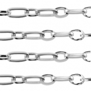 Fornituras Acero Inox cadena jasseron anclaje Plateado