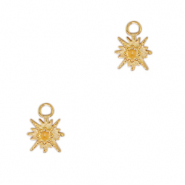 Colgantes Acero Inox estrella Dorado