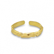 Anillos Acero Inox Dorado