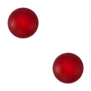 Cabuch&oacute;n Polaris 4mm soft SS16 "Piedra de nacimiento" shiny Enero Rojo vino