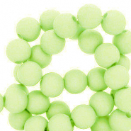 Abalorios acr&iacute;licos 8 mm Verde lima