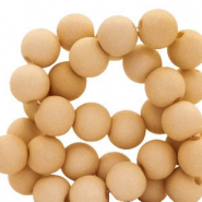 Abalorios acrílicos 4 mm Marrón claro