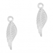 Colgantes Acero Inox ala Plata