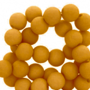 Abalorios acrílicos 4 mm Marrón cognac chiaro
