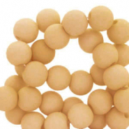 Abalorios acrílicos 4 mm Marrón claro