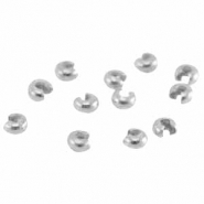 Cubre chafas metálicas DQ 4mm plata vieja (sin níquel)