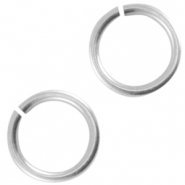 Anillas met&aacute;licas DQ 5mm Plata vieja (sin n&iacute;quel)