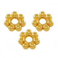 Abalorios met&aacute;licos DQ anillo separador Bali 5.6mm Dorado (sin n&iacute;quel)