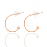 Fornituras metálicas DQ criollas 15mm Oro rosado (sin níquel)