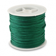 Cord&oacute;n trendy 2mm Verde oscuro