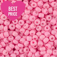 Rocalla cristal 6/0 (4mm) Rosado
