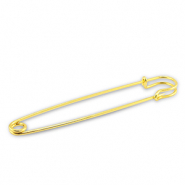 Fornituras metálicas imperdible decorativo Dorado